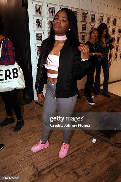 Dreezy attends Fader Fort, presented by Converse at the SXSW Music Festival on March 18, 2016 in Austin, Texas.