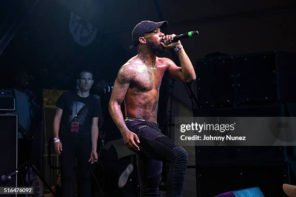 Tory Lanez performs at Fader Fort presented by Converse at the SXSW Music Festival on March 18, 2016 in Austin, Texas.