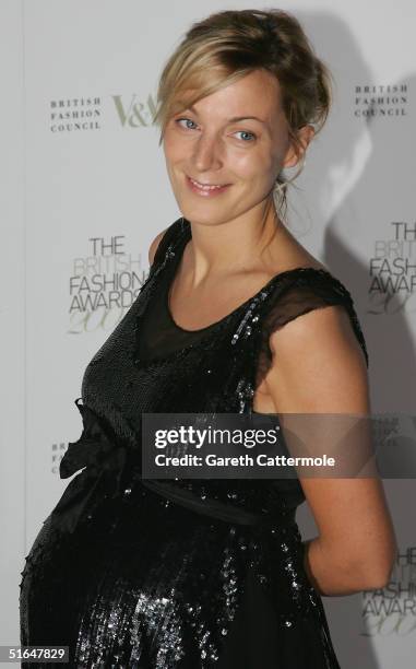 Phoebe Philo attends the British Fashion Awards 2004 on November 2, 2004 at the Victoria and Albert Museum, in London. Run by the British Fashion...