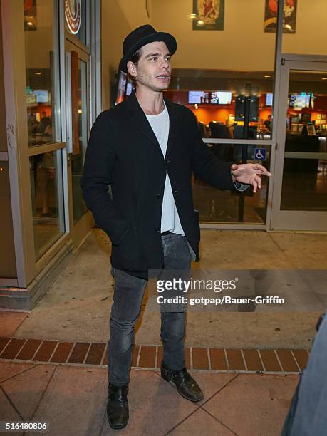 Matthew Lawrence is seen on March 18, 2016 in Los Angeles, California.