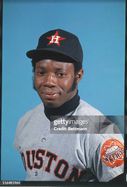 Jim Wynn, outfielder for the Houston Astros'' baseball team, is shown  News Photo - Getty Images
