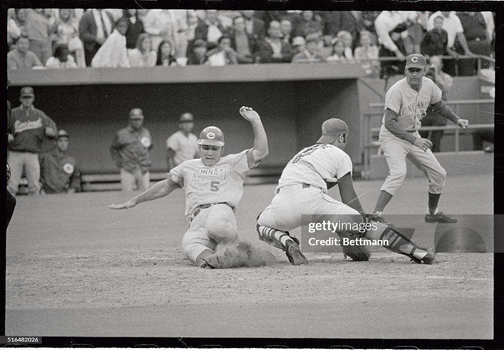 Johnny Bench Scoring Run