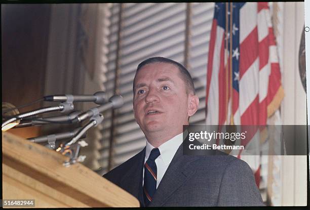 Washington: H. Ross Perot, Texas businessman, addresses National Press Club lunch here. Perot has set out to bring freedom to the approximately 1,400...