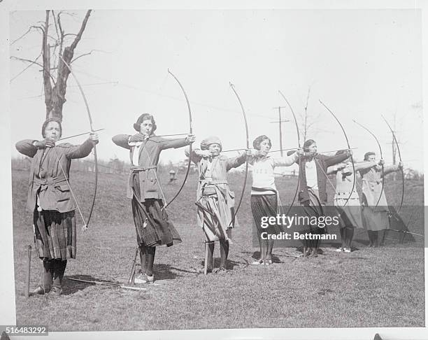 Wellesley, Massachusetts: College girls take up cupid's bow. Although Dan Cupid is said to have been shooting a lot of arrows in the general...