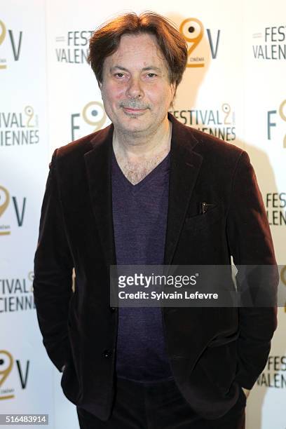 French director Gabriel Aghion attends 6th Valenciennes Cinema Festival on March 18, 2016 in Valenciennes, France.
