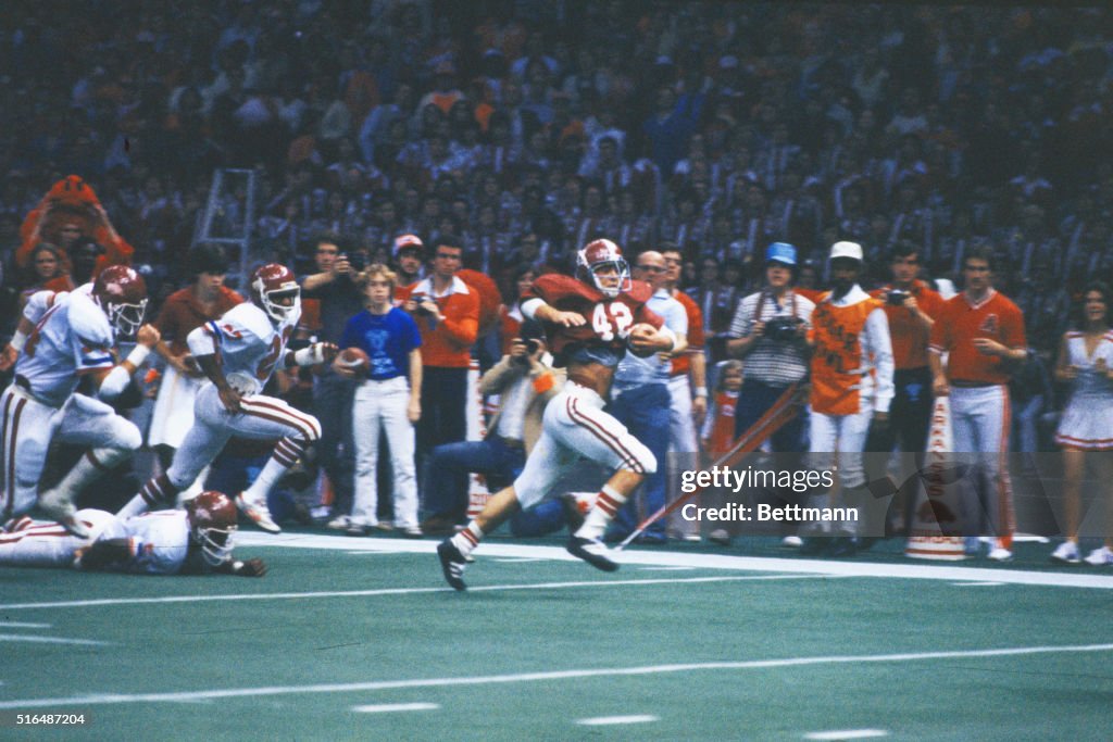 Major Ogilvie During Sugar Bowl Game