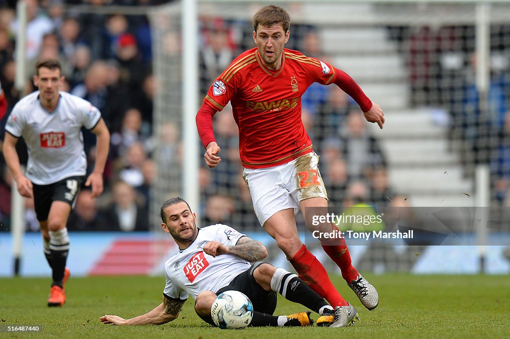 Derby County v Nottingham Forest - Sky Bet Championship