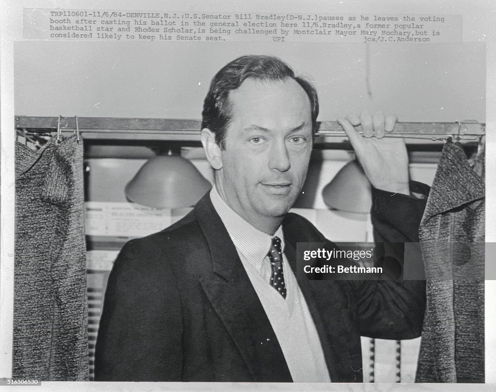 Bill Bradley Exiting Voters Poles
