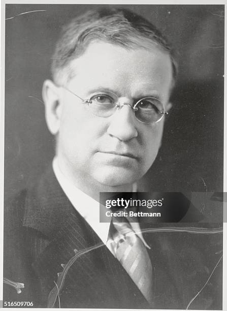 Probable Cabinet Member. Harold L. Ickes of Chicago, Ill., who is prominently mentioned as the probable Secretary of the Interior in the Cabinet of...