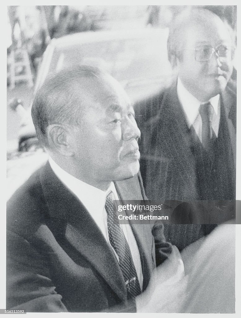 Kakuei Tanaka at His Trial