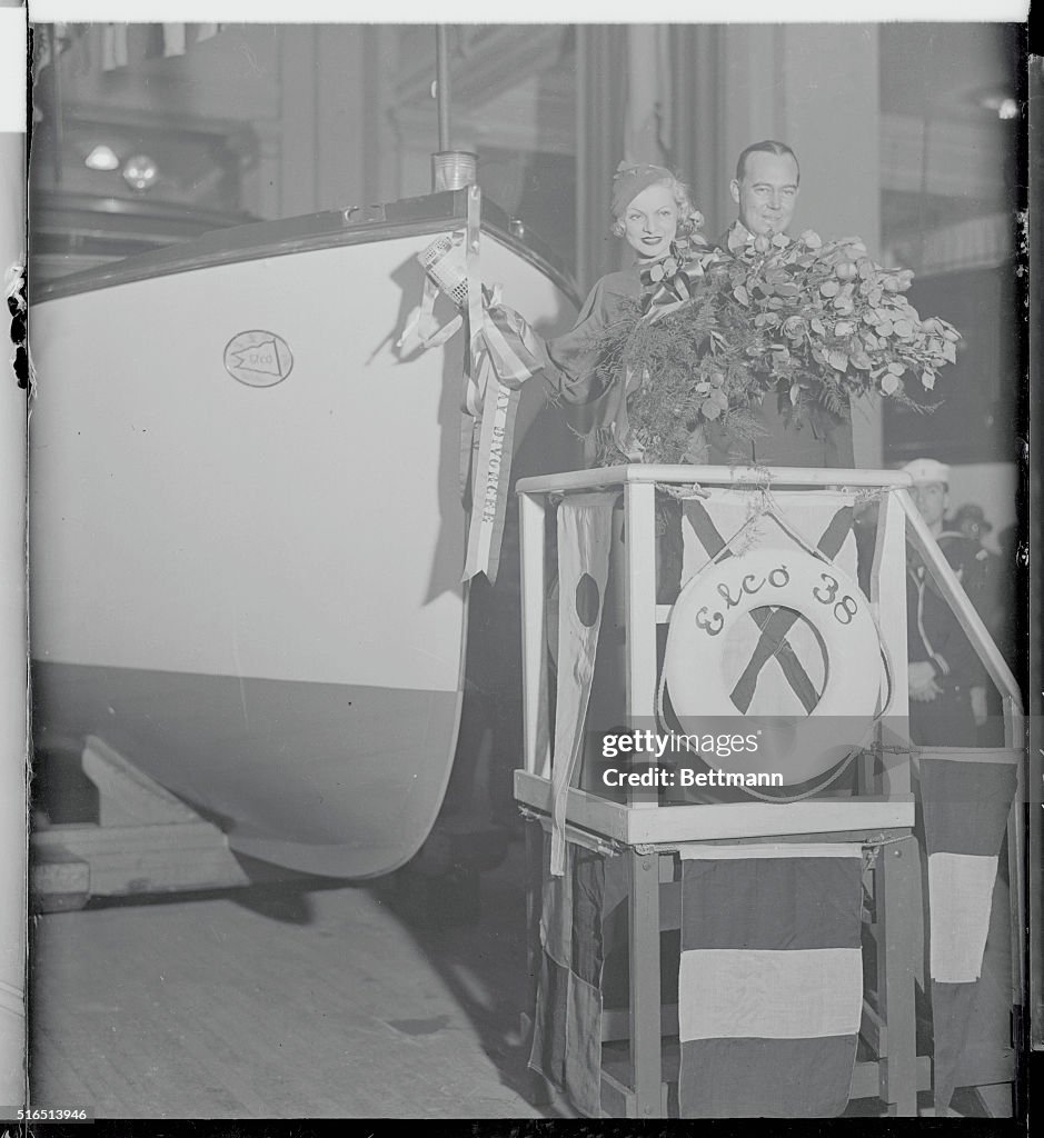 Claire Luce Christening Watercraft