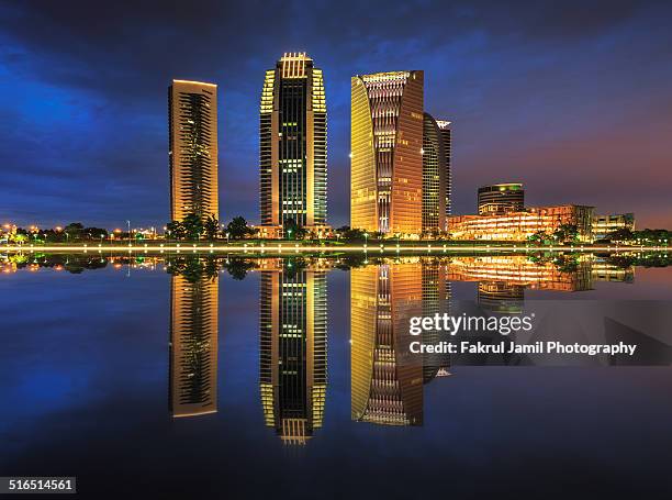 urban landscape of putrajaya - putrajaya stock pictures, royalty-free photos & images