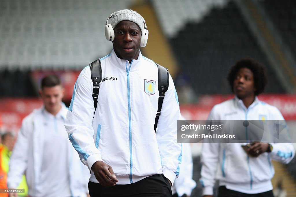 Swansea City v Aston Villa - Premier League