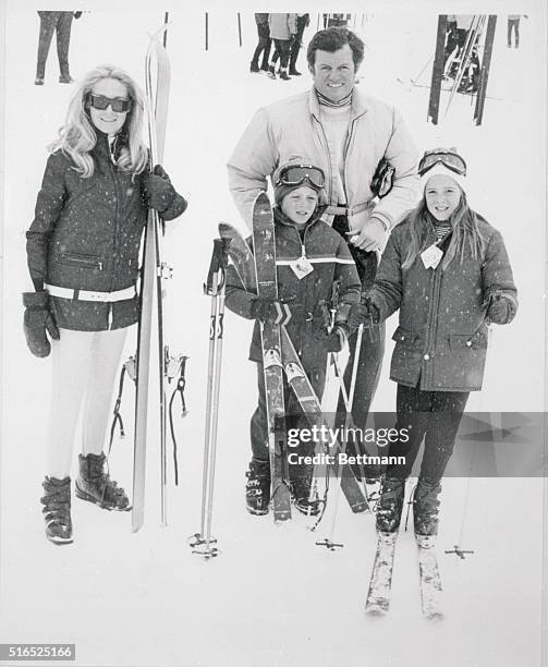 Senator Edward Kennedy and his wife, Joan, posed with their children Ted Jr., and Kara, recently during a holiday skiing trip to Vail. The next major...