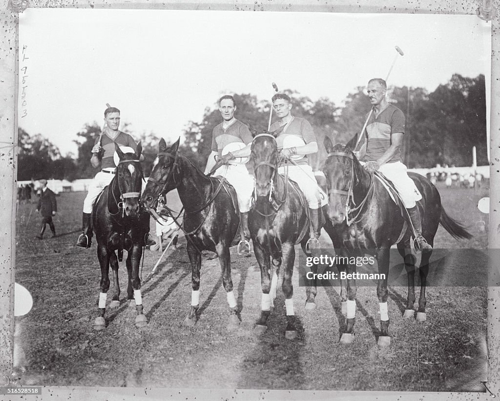 The Fort Bliss Polo Team