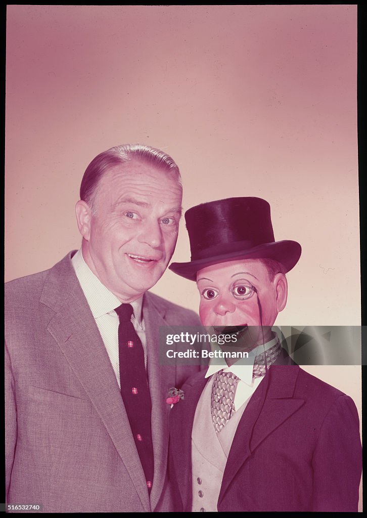 Edgar Bergen with His Puppet