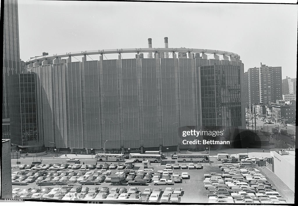 Exterior of Madison Square Garden