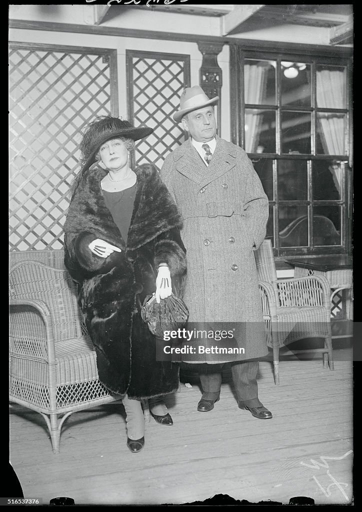Portrait of Lillian Russell with Her Husband