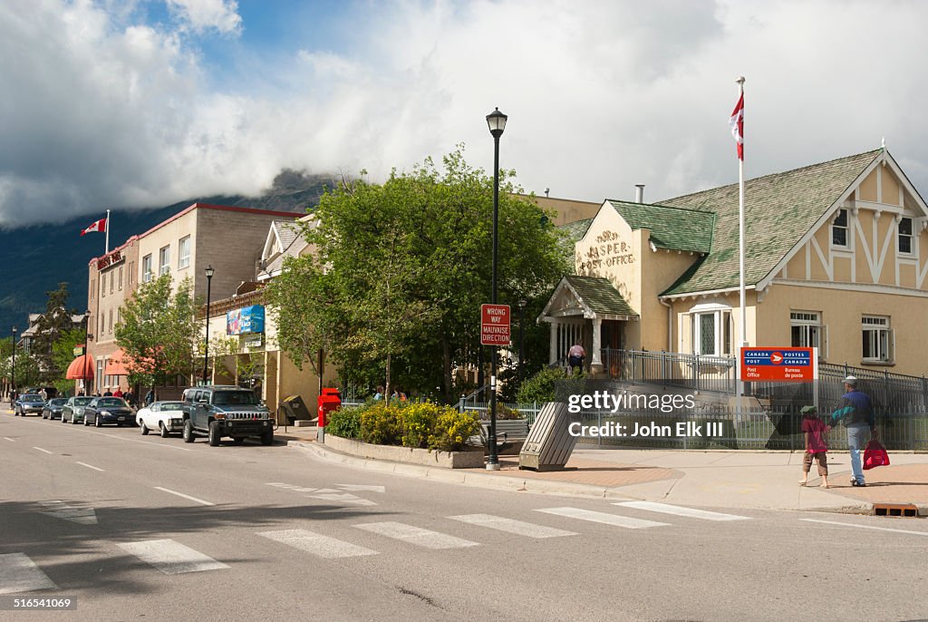Jasper town, post office