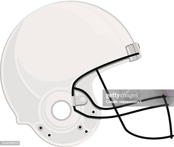 white football helmet - american football strip stock illustrations