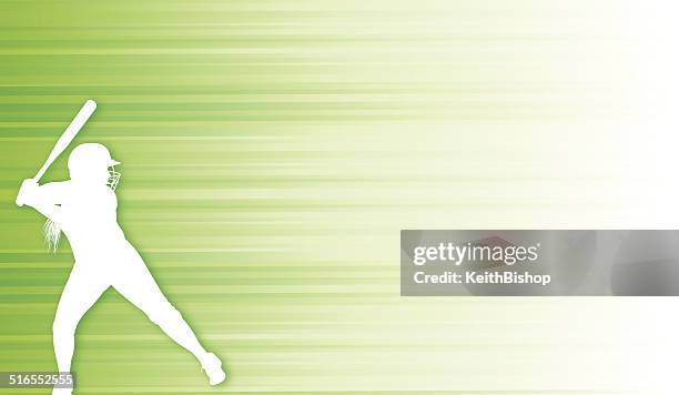 ilustraciones, imágenes clip art, dibujos animados e iconos de stock de fondo de chicas softball - superestrella deportista