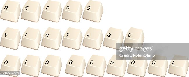 Retro Computer Key Retro Computer Keys High-Res Vector Graphic - Getty Images