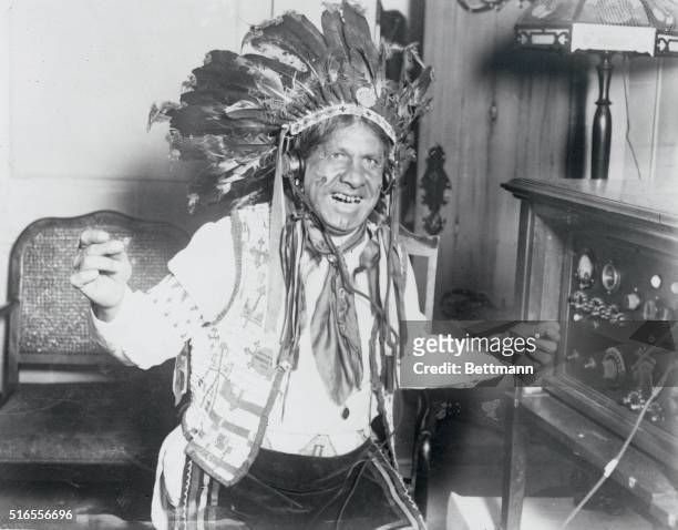 Indian War Dances to Radio Music. Chief Little Bear was familiar with every jazz tune in the repertoire of his tom tom orchestra, but was more than...