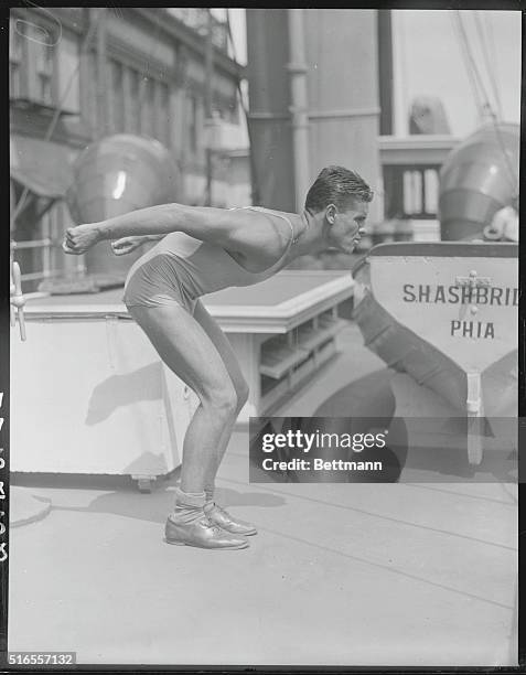 Pennsylvania: Ten-Mile National Swimming Championship. Thomas E. Blake, 18 years old, a member of the Los Angeles Athletic Club, won the ten-mile...