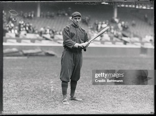 Joseph Connolly, left fielder for the Boston Braves.