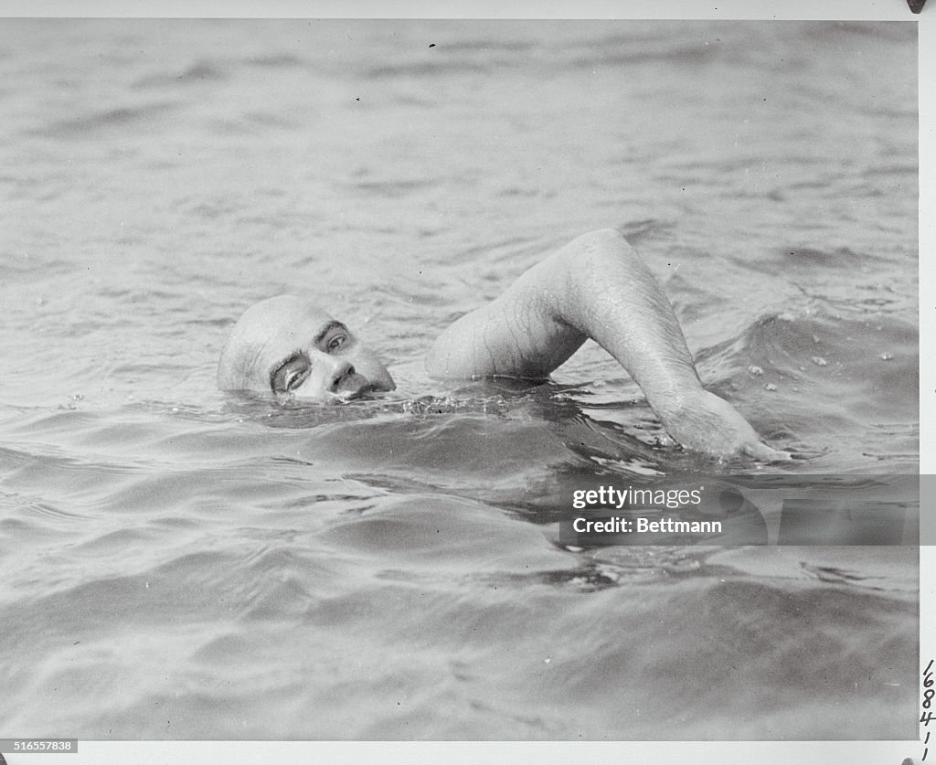 Charles Toth Swimming