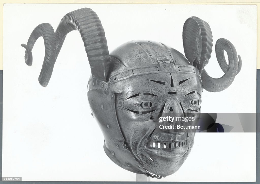 Grotesque Helmet from the Armouries in the Tower of London