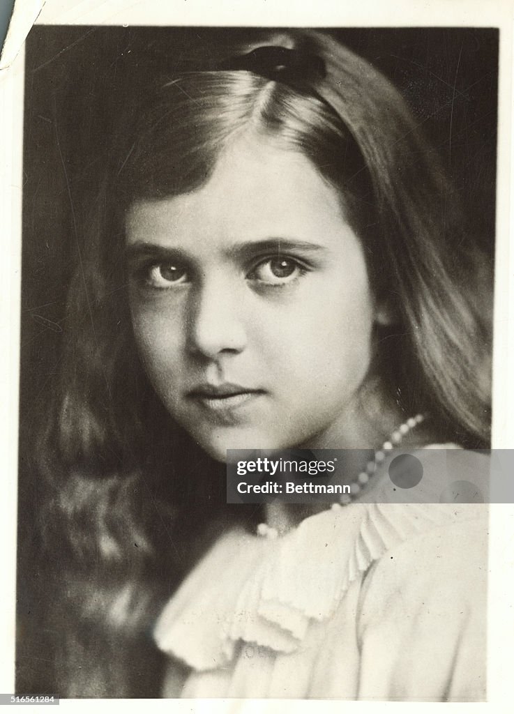 The Young Princess Ingrid of Sweden
