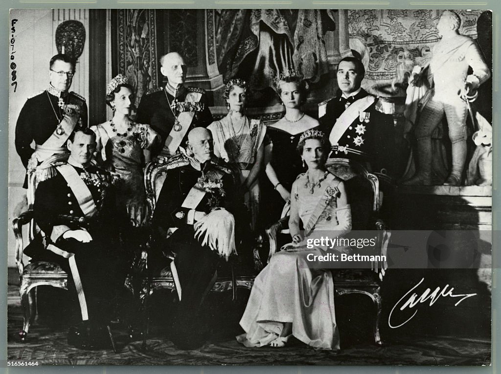 Group Portrait of Scandinavian Royalty
