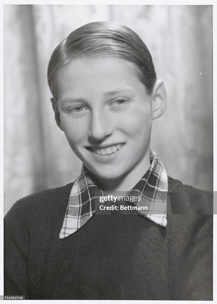 Portrait of Prince Harald of Norway