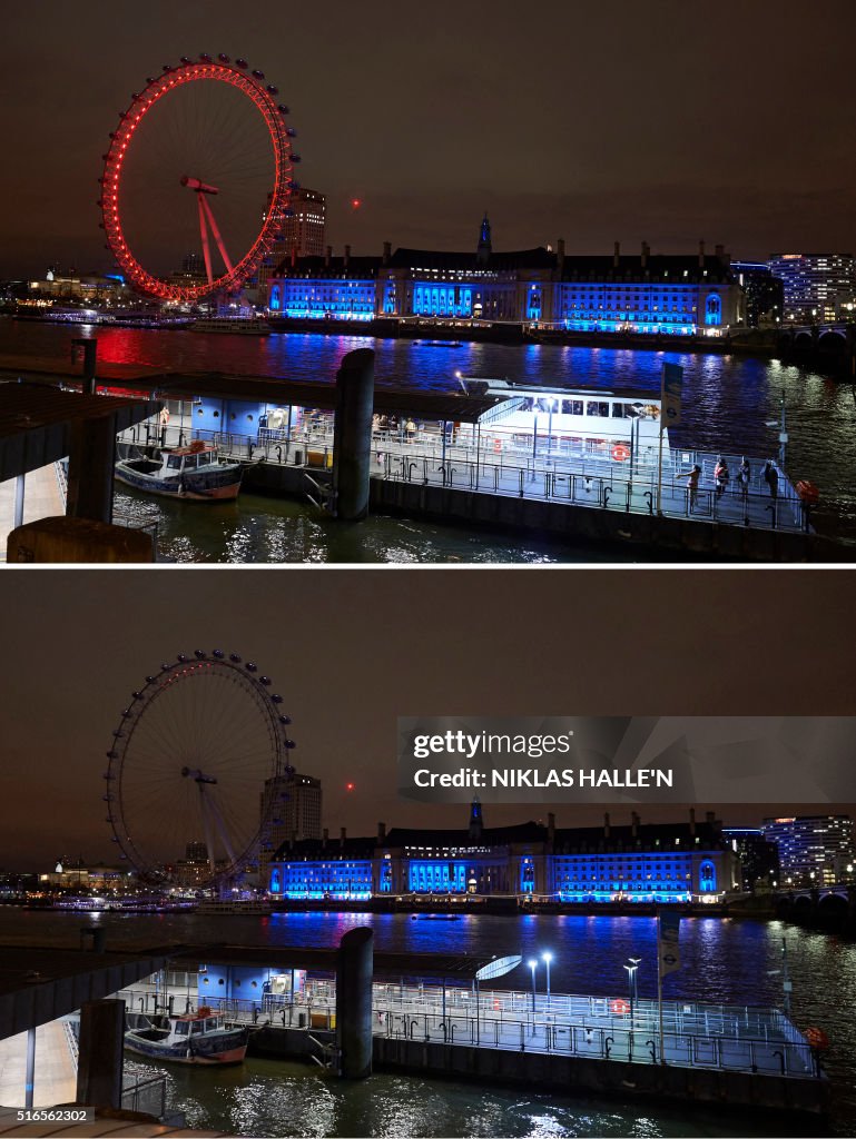 BRITAIN-ENVIRONMENT-ENERGY-EARTH HOUR