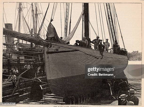 Sloop Puritan Puritan (Yacht) Photos and Premium High Res Pictures - Getty Images