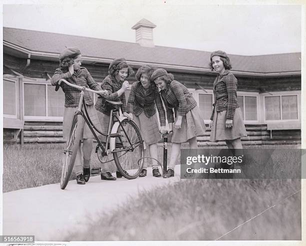 How To Ride A Bicycle--In One Hard Lesson. There was great rejoicing in the Dionne household in Callander, Ontario, when Mr. Dionne informed his five...