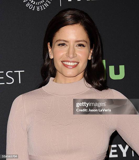 Actress Mercedes Mason attends the "Fear The Walking Dead" event at the 33rd annual PaleyFest at Dolby Theatre on March 19, 2016 in Hollywood,...