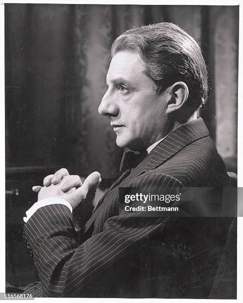 Portrait of English cellist and conductor, John Barbirolli Barbirolli conducted the New York Philharmonic Orchestra from 1937-1947, and the Houston...