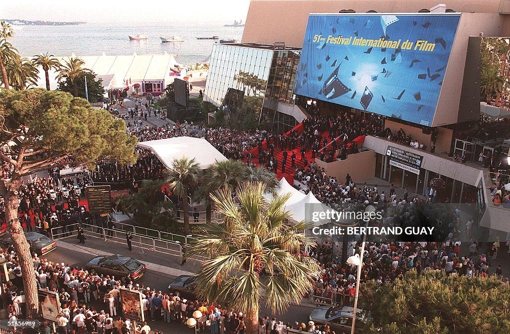 General outside view of the Palais des festivals 1