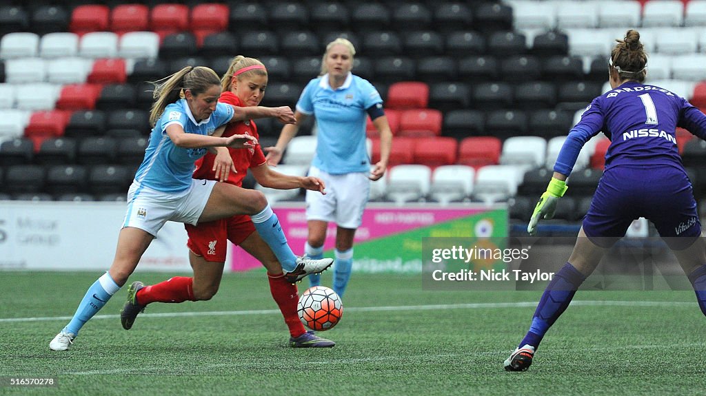 Liverpool Ladies v Manchester City Women: Women's FA Cup