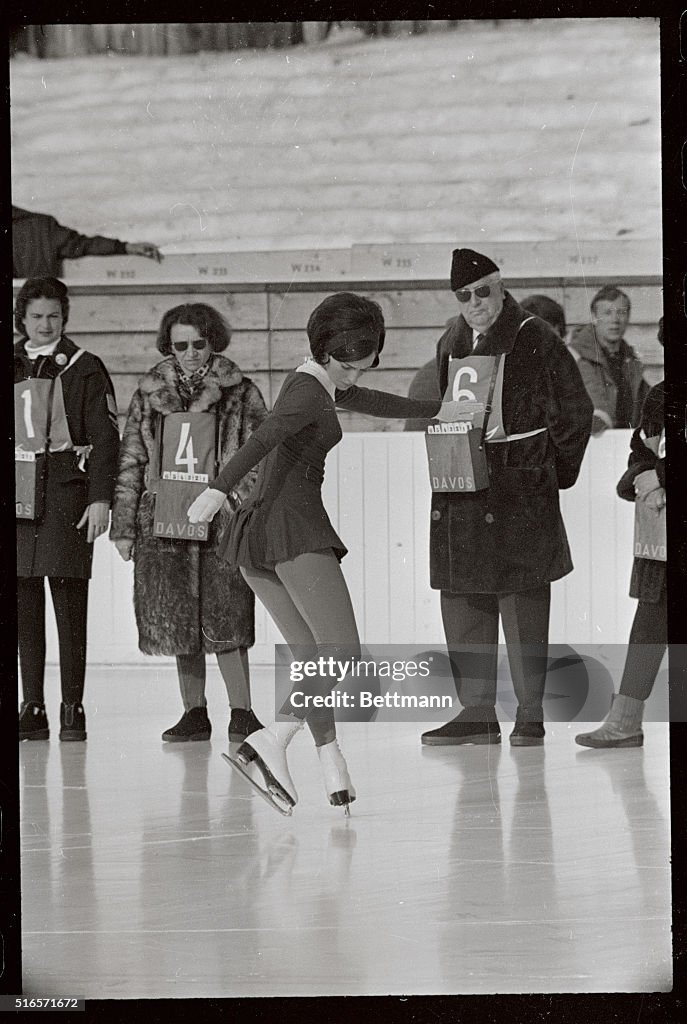 Peggy Fleming Performing on The Ice