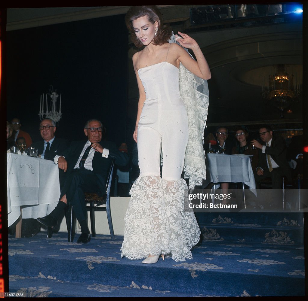 Models on Runway at Prestige Awards from France