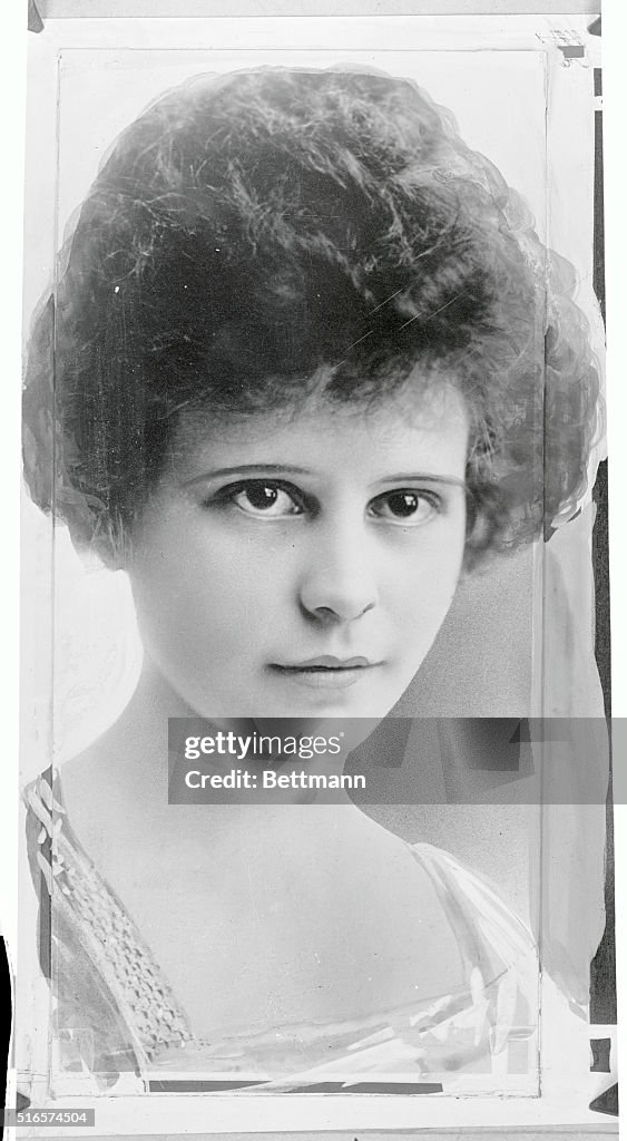 Portrait of Actress Neva Gerber