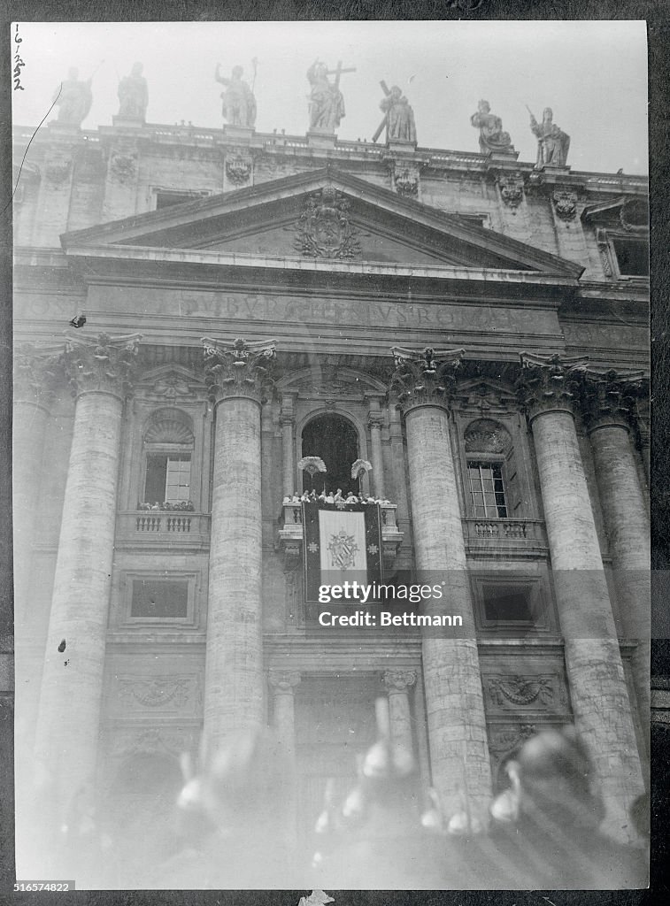Coronation of Pope Pius XI