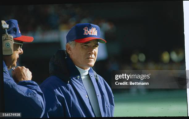 Chuck Knox, Buffalo Bills coach.