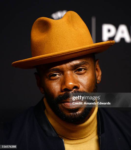 Actor Colman Domingo arrives at The Paley Center For Media's 33rd Annual PaleyFest Los Angeles presentation of "Fear The Walking Dead" at Dolby...