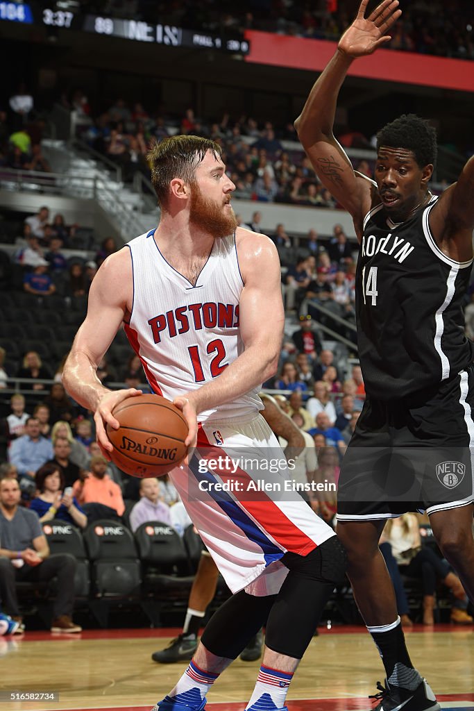 Brooklyn Nets v Detroit Pistons