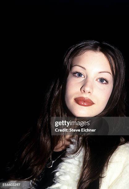 Liv Tyler Celebrates Joan Rivers Gossip Party at Club USA, New York, April 28, 1993.