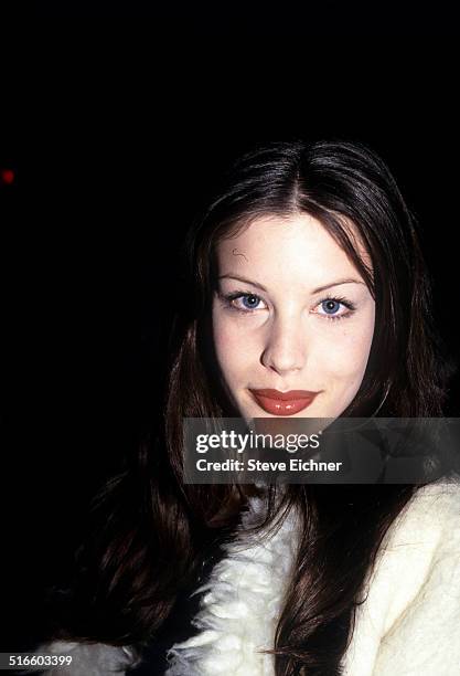 Liv Tyler Celebrates Joan Rivers Gossip Party at Club USA, New York, April 28, 1993.